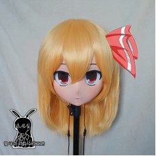 (RB657)Quality Handmade Female/Girl Resin 3/4 Head Japanese Anime Cartoon Character Cosplay Rumia Kigurumi Mask (RB657)Quality Handmade Female/Girl Resin 3/4 Head Japanese Anime Cartoon Character Cosplay Rumia Kigurumi Mask